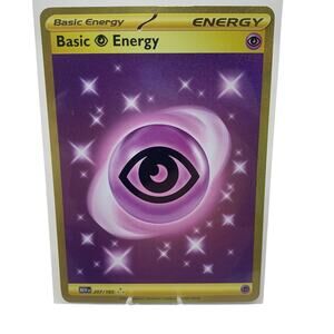 Pokemon Psychic Energy Scarlett & Violet 151 Gold Hyper Rare 207 / 165